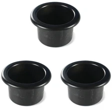 3Pcs Lightweight Plastic Cup Holders Boat RV Car Truck Inserts Universal Size