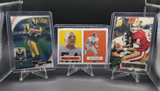 NFL Legend Card Lot (3) Steve Young Brian Urlacher Isaac Bruce 🔥 HOF Mixed Lot