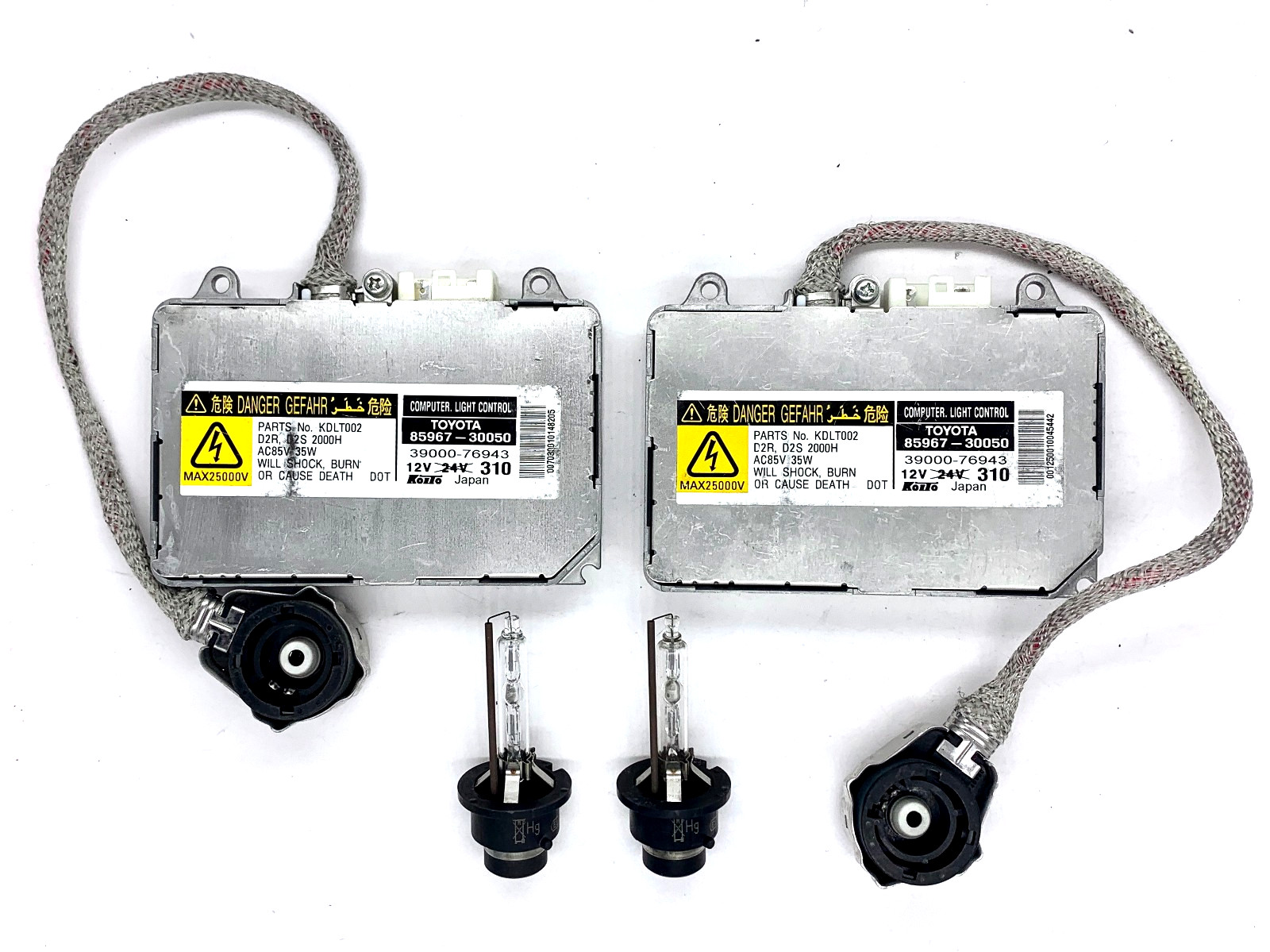 Bentley Continental GT 2004-2010 Headlight bulbs 2 pcs