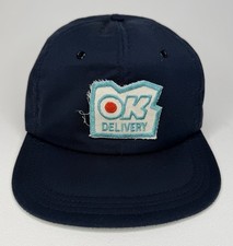 Vintage OK Delivery 80’s Snapback Trucker Hat Portland Oregon Made In USA