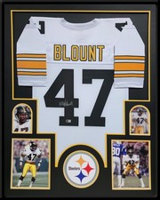 Framed Mel Blount Pittsburgh Steelers Pro Style Custom Jersey BAS Authenticated