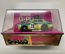 AURORA AFX G-PLUS RALLYE FORD ESCORT #1737 SLOT CAR HO SCALE NOS BANDED
