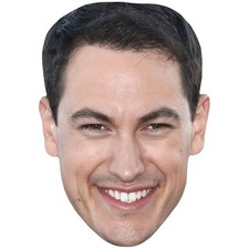 Joey Logano Smile Big Head. Larger than life mask.