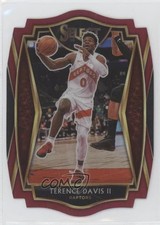 2020 Panini Select Premier Level Maroon Prizm Die-Cut /175 Terence Davis II 2j2