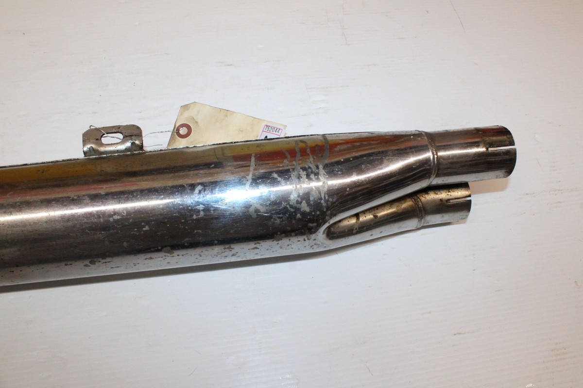 OEM Harley Davidson AMF Two Into One Exhaust Pipe Muffler 65230-77