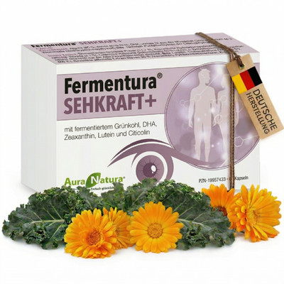Fermentura  SEHKRAFT Plus - Lutein Zeaxanthin Kapseln - Augen Vitamine