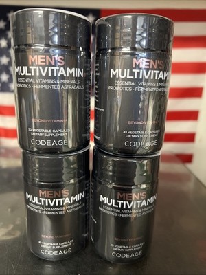 Men's Fermented Multivitamin, 120 Vegetable Capsules Ex2/28