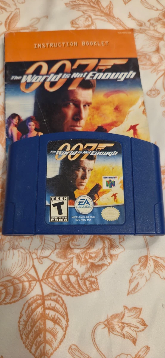 007: World Is Not Enough N64 Games for sale | eBay