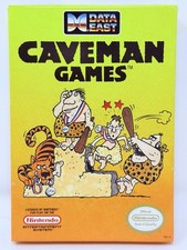 Caveman Games Data East NES Nintendo Cartridge Video Game With Box, No Manual