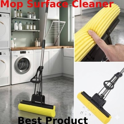 Schwamm Mopp Multi Oberflächenreiniger PVA Schaum Wechselkopf Reinigung Boden reinigen.