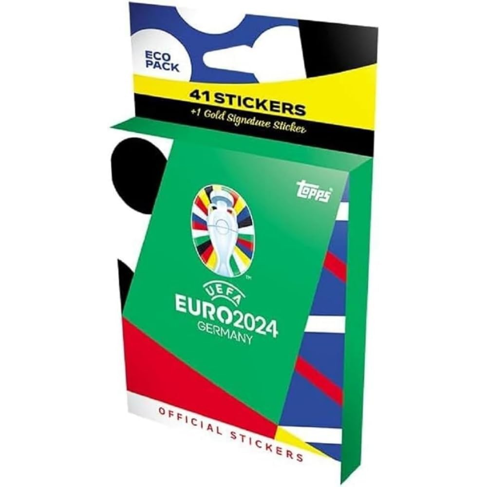 Autocollants Euro 2024 Pack Éco pour Animer les Soirées Match en Famille