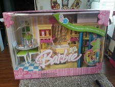 2004 MATTEL BARBIE KITCHEN PLAYSET DECOR COLLECTION NIB