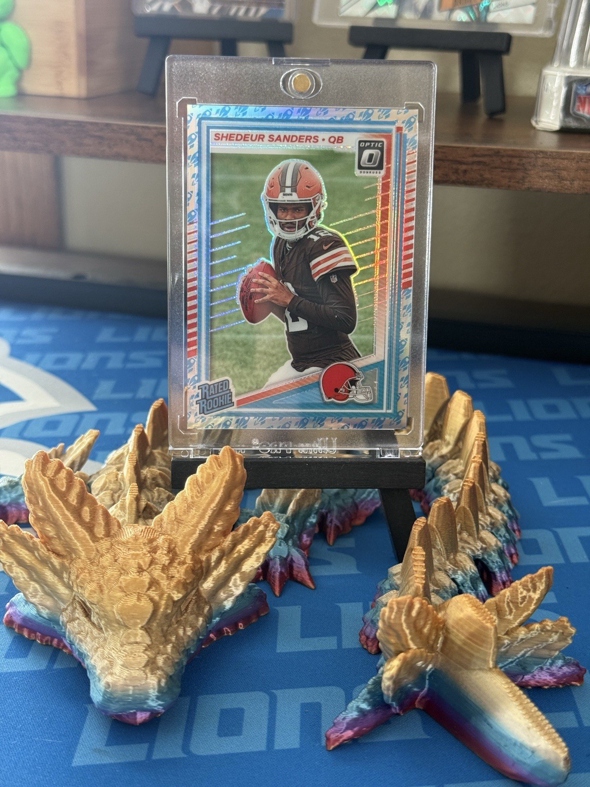 2025 Panini Donruss Optic Rated Rookie Rocket Emoji Shedeur Sanders #203 (RC)