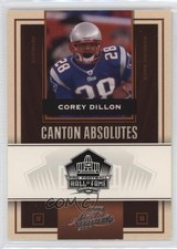 2007 Playoff Absolute Memorabilia Canton Absolutes 38/100 Corey Dillon #CA-8 0q3