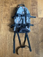 vintage burton backpack, 12L with straps for snowboard, hydration sleeve