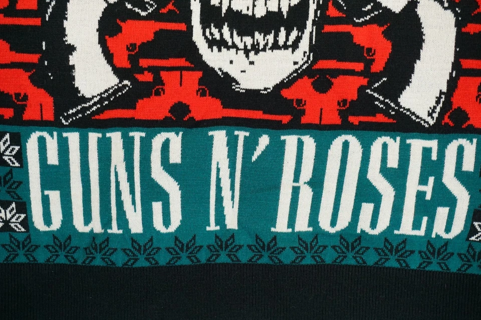 Suéter de Navidad Guns n Roses Merch gráfico para hombre 2XL Foto 3 de 4
