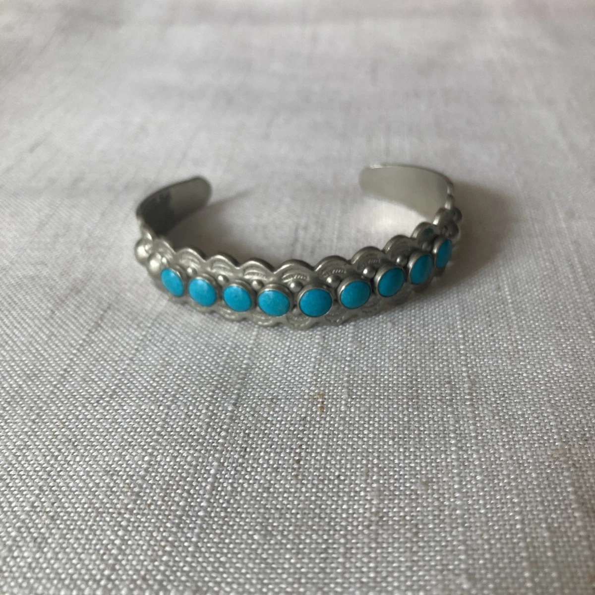 Vintage Navajo Turquoise Cuff for sale | eBay