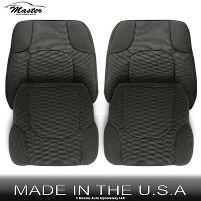 2005-2021 Fits Nissan Navara Cloth Front Replacement Seat Covers Graphite