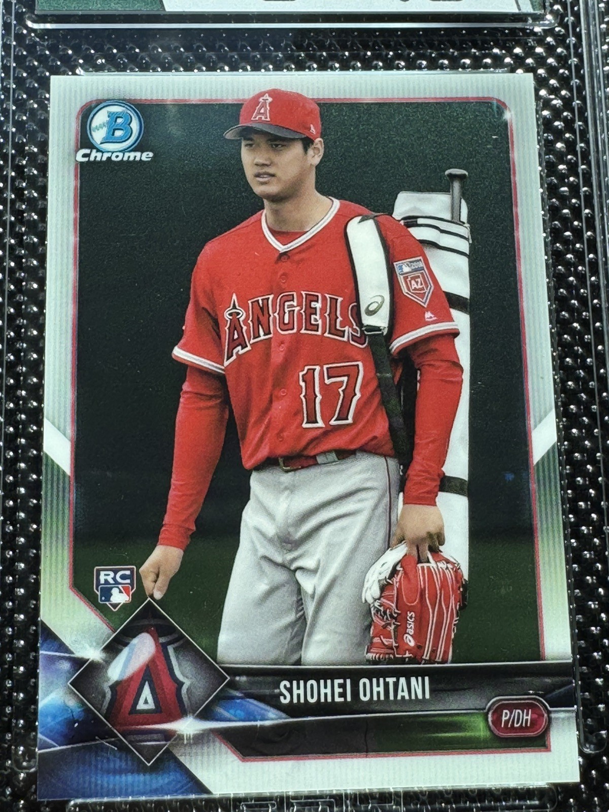 2018 Bowman Chrome Shohei Ohtani Carrying Bag SP Variation
