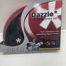Dazzle DVD recorder HD dvd Missing  For Parts Only No Return   see Photos  A/7