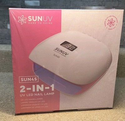 SunUV SUN4S  2 in 1 LED Nail Gel Dryer, New in Box, Factory Sealed!