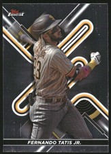 2022 Topps Finest Baseball Card #1 Fernando Tatis Jr.