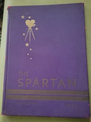 1933 SUMNER High School Yearbook ''SPARTAN'' Annual Sumner, Washington Wa.