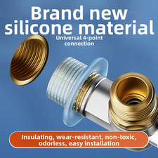 Leak Proof Silicone Gasket Washer for Faucet and Triangle Valve 2.4 cm x 1.3 cm