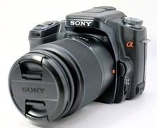 Sony Alpha DSLR-A100 10.2MP Digital SLR Camera Kit w/ 18-70mm Zoom Lens   Tested