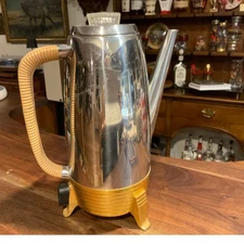 Vintage Cory Crown Jewel Electric Automatic Percolator, Patent Model DAP-2,
