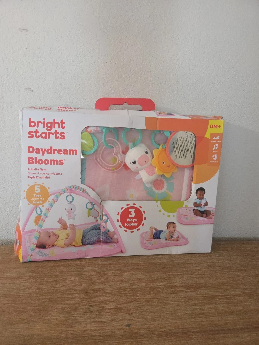 BRIGHT STARTS DAYDREAM BLOOMS ACTIVITY GYM AND PLAY MAT AGES NEWBORN +, PINK *DM
Opens in a new wind