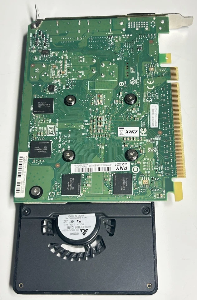 HP/PNY NVIDIA Quadro K2200 4GB GDDR5 2x DisplayPort DVI Graphics Card - Image 3 of 4