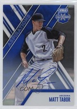 2017 Panini Elite Extra Edition Aspirations Blue 45/50 Matt Tabor #82 Auto 1cc7