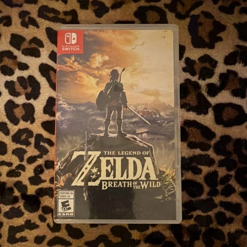 Nintendo Zelda Breath of the Wild Switch Cartridge Case amiibo Compatible