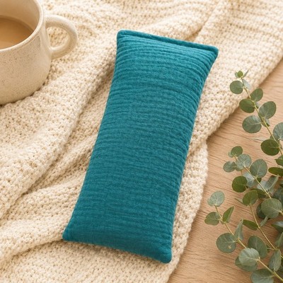 (3) Bubble Gauze Cotton Eye Pillow | Hot Cold  Relaxation Gift | Coastal Set 