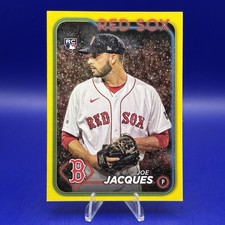 2024 Topps Series 1 Joe Jacques Yellow Parallel #187 Rookie RC Boston Red Sox