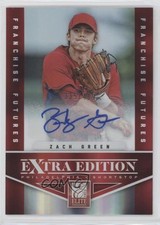 2012 Elite Extra Edition Franchise Futures Signatures /419 Zach Green Auto 8a6