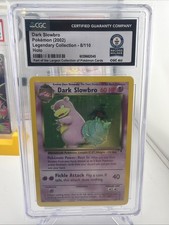 HOLO POKEMON LEGENDARY COLLECTION #8 DARK SLOWBRO GUINNESS WORLD RECORD CGC 1/1 on eBay