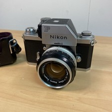 Nikon F Photomic FTN 35mm SLR Film Camera, Working Meter, w/ Clean Lens 1970