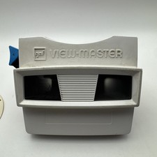 VINTAGE VIEW-MASTER - Vintage Red White with Blue Lever - GAF - 3-D Viewer