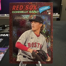 2026 Topps Heritage Rookie Connelly Early Red Sox #228 Burgundy Sparkle 