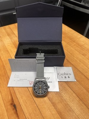 Cadisen Ti-7 Autodyne Titanium Automatic Mens Watch Miyota 8215 Saphire Crystal