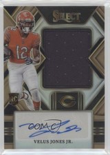 2022 Panini Select Copper Prizm 16/49 Velus Jones Jr #JRS-VJ Auto 18m3