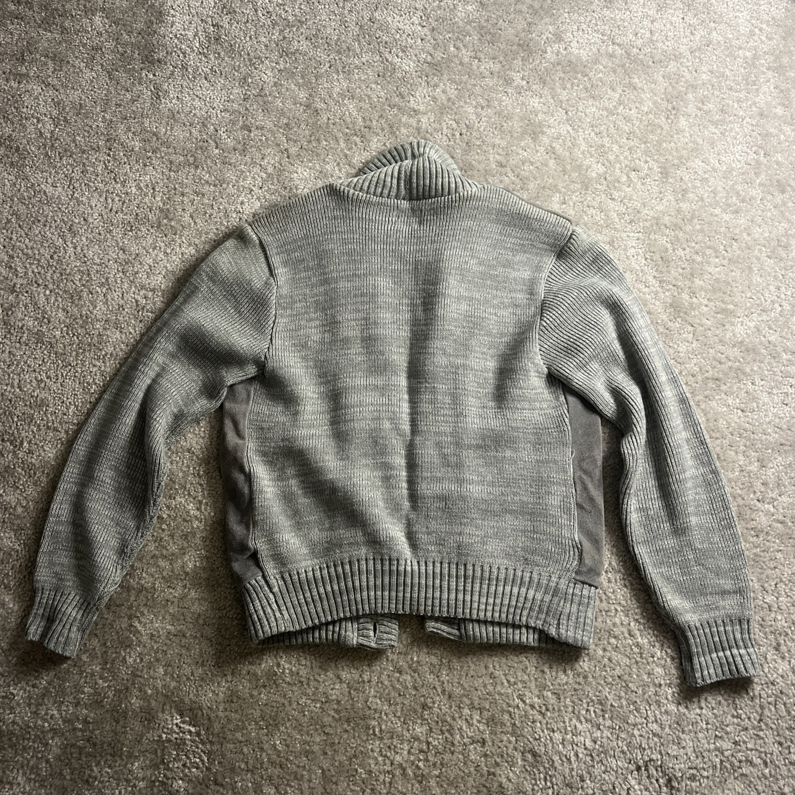 Vintage Alan Stuart Patchwork Bomber Jacket Leath… - image 7