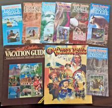 SOUTH DAKOTA Vintage 1980s Travel Guides & Booklets MT RUSHMORE Crazy Horse MAPS