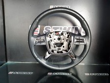 KIA SORENTO STEERING WHEEL LEATHER W/ GLOSS BLACK TRIM, HEATED TYPE, PLATINUM, U