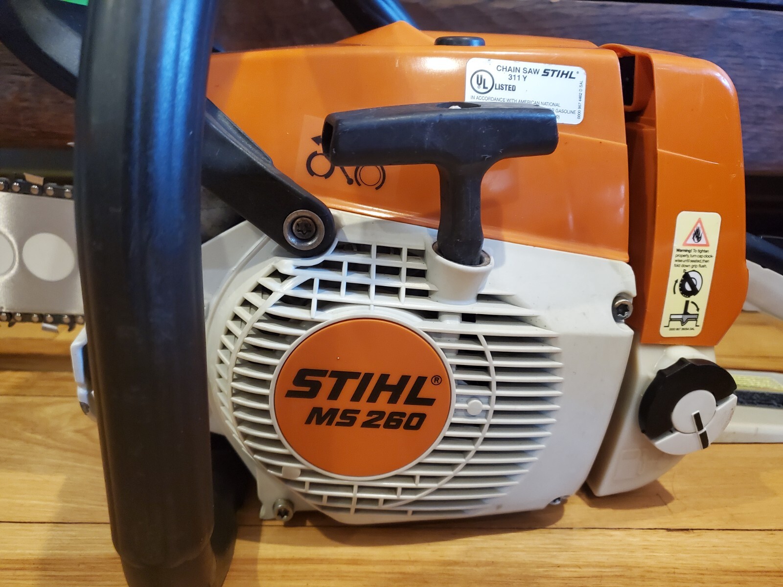 Stihl MS260 Professional Chainsaw with Sugihara Bar Near Mint **All OEM