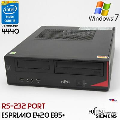 Pc Computer Fujitsu Esprimo E420 E85+ D3230 Intel Core I5 4440 Rs-232 500Gb 2Gb