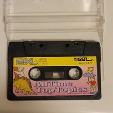 Tiger All Time Top Topics Cassette Tape For 2-XL Robot Audio Program Tape 1992