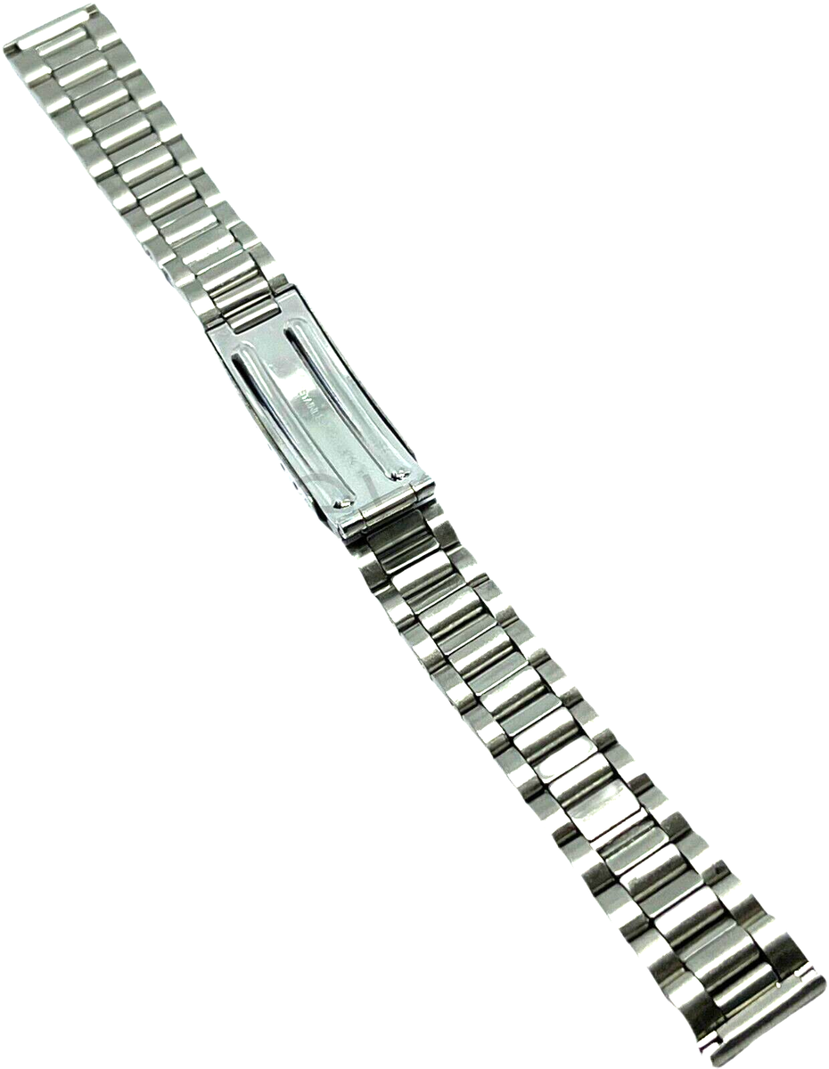 Bracelet Zenith En Acier Inoxydable — Largeur 13 Mm, Argenté, Unisexe, Occasion En Très Bon état